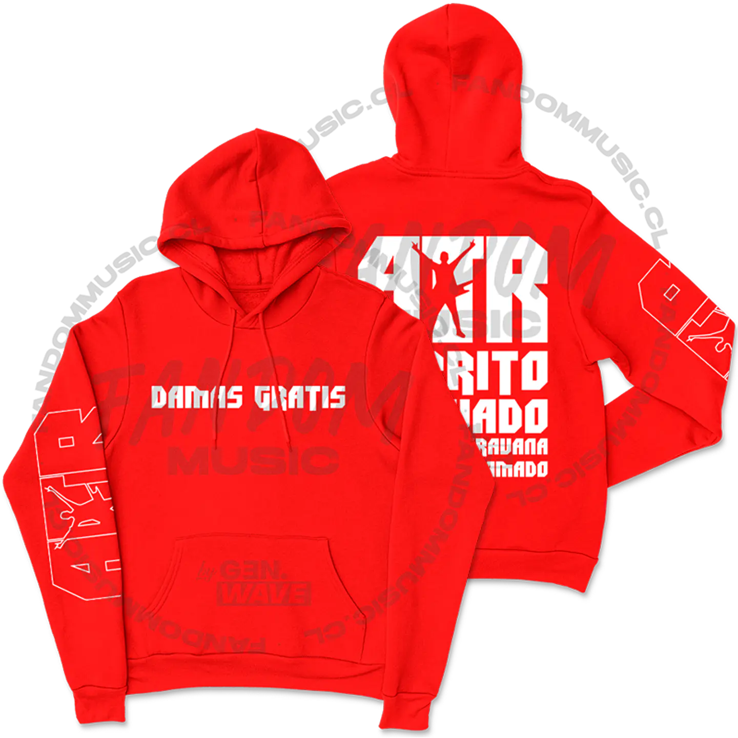 Damas Gratis · Perrito Malvado Hoodie 2