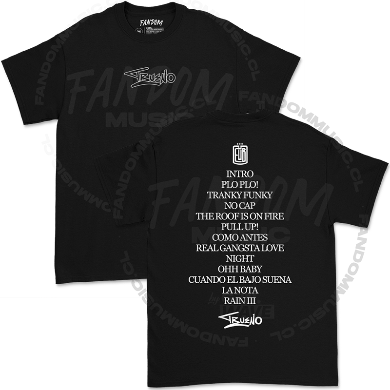 Trueno · EUB Tracklist Black Polera