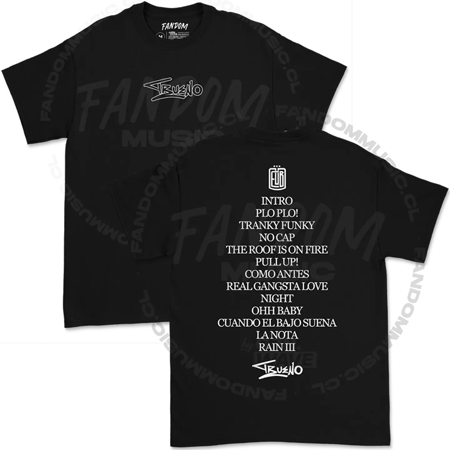 Trueno · EUB Tracklist Black Polera 1