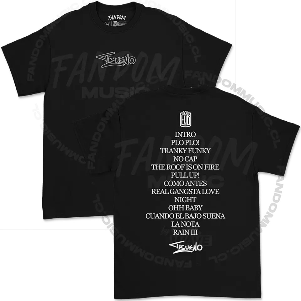 Trueno · EUB Tracklist Black Polera 1