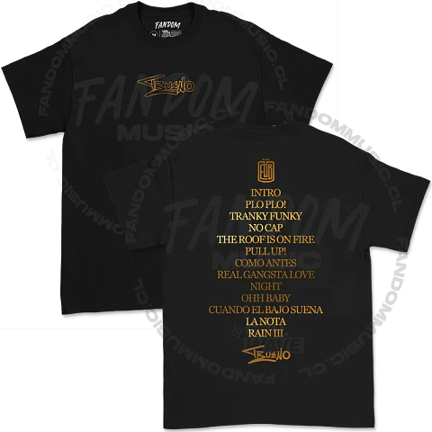 Trueno · EUB Tracklist Black Polera