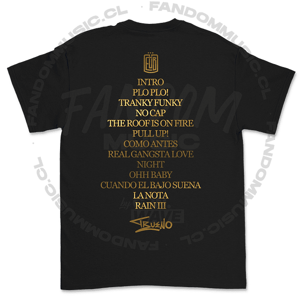 Trueno · EUB Tracklist Black Polera 6