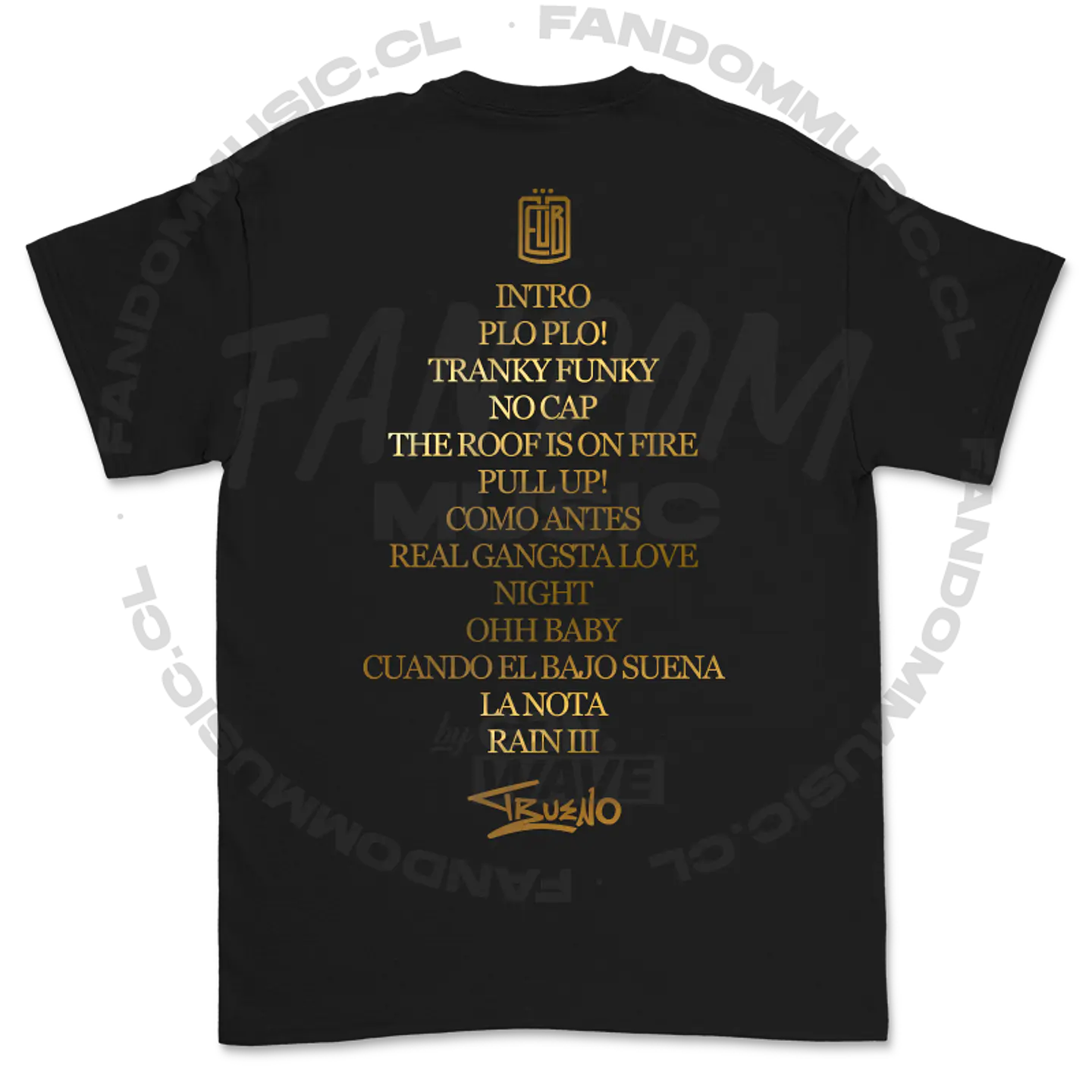 Trueno · EUB Tracklist Black Polera 6