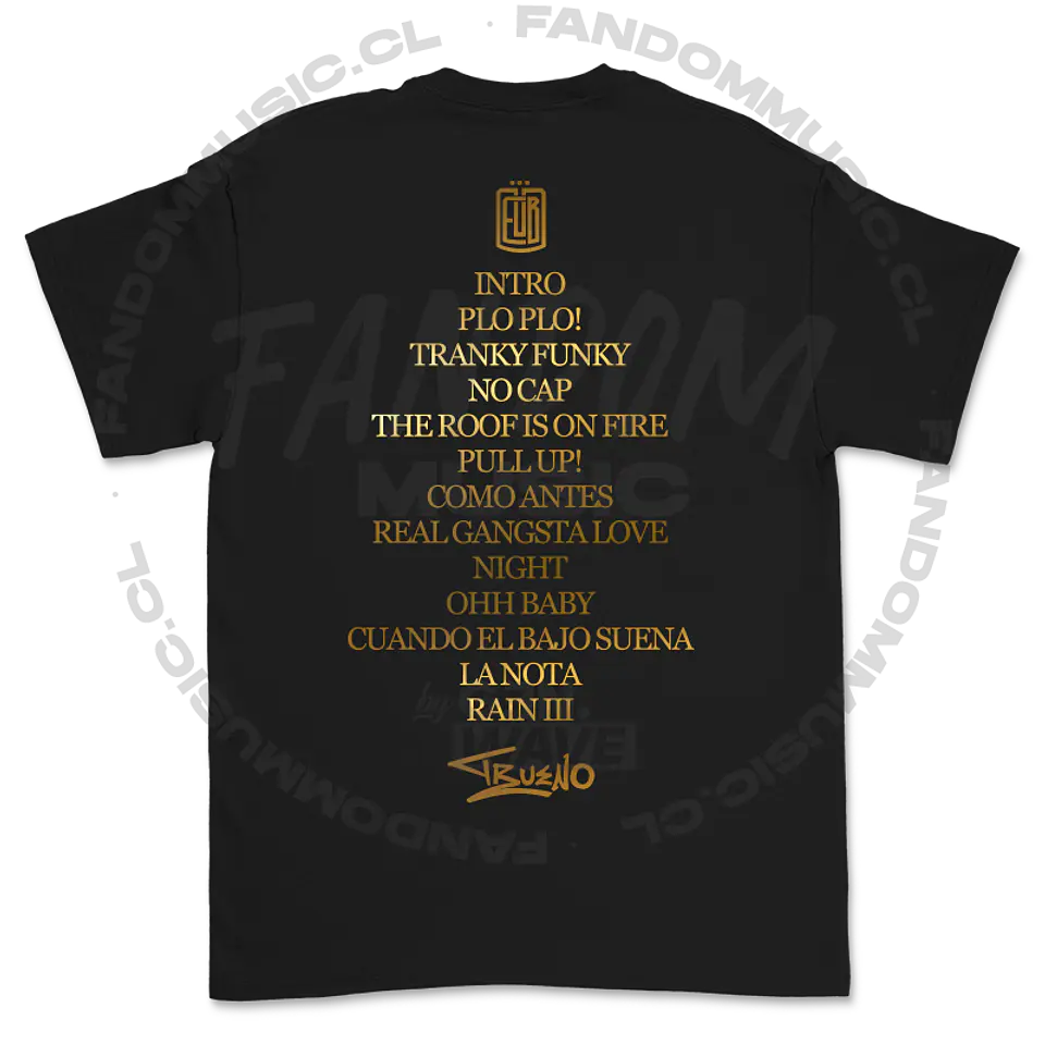 Trueno · EUB Tracklist Black Polera 6