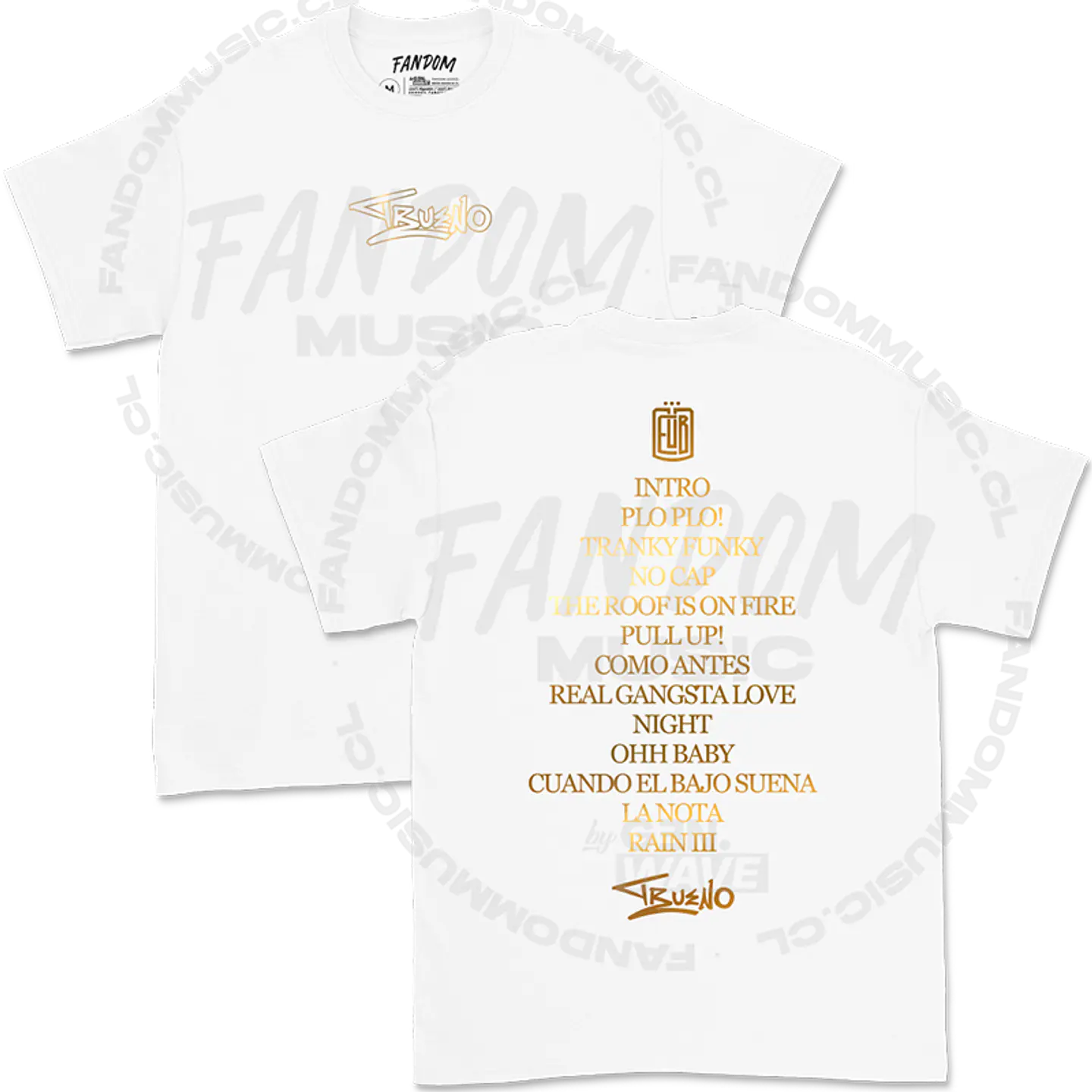 Trueno · EUB Tracklist White Polera 2