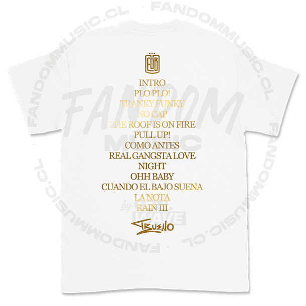 Trueno · EUB Tracklist White Polera 6