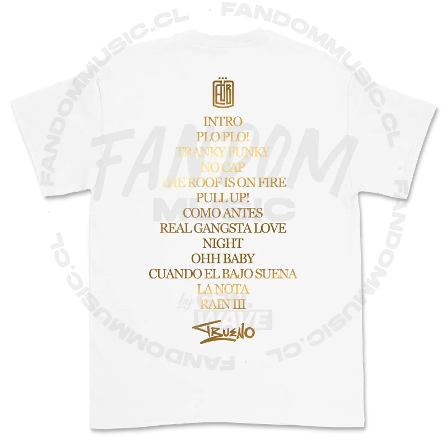 Trueno · EUB Tracklist White Polera 6