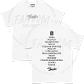 Trueno · EUB Tracklist White Polera - Miniatura 1