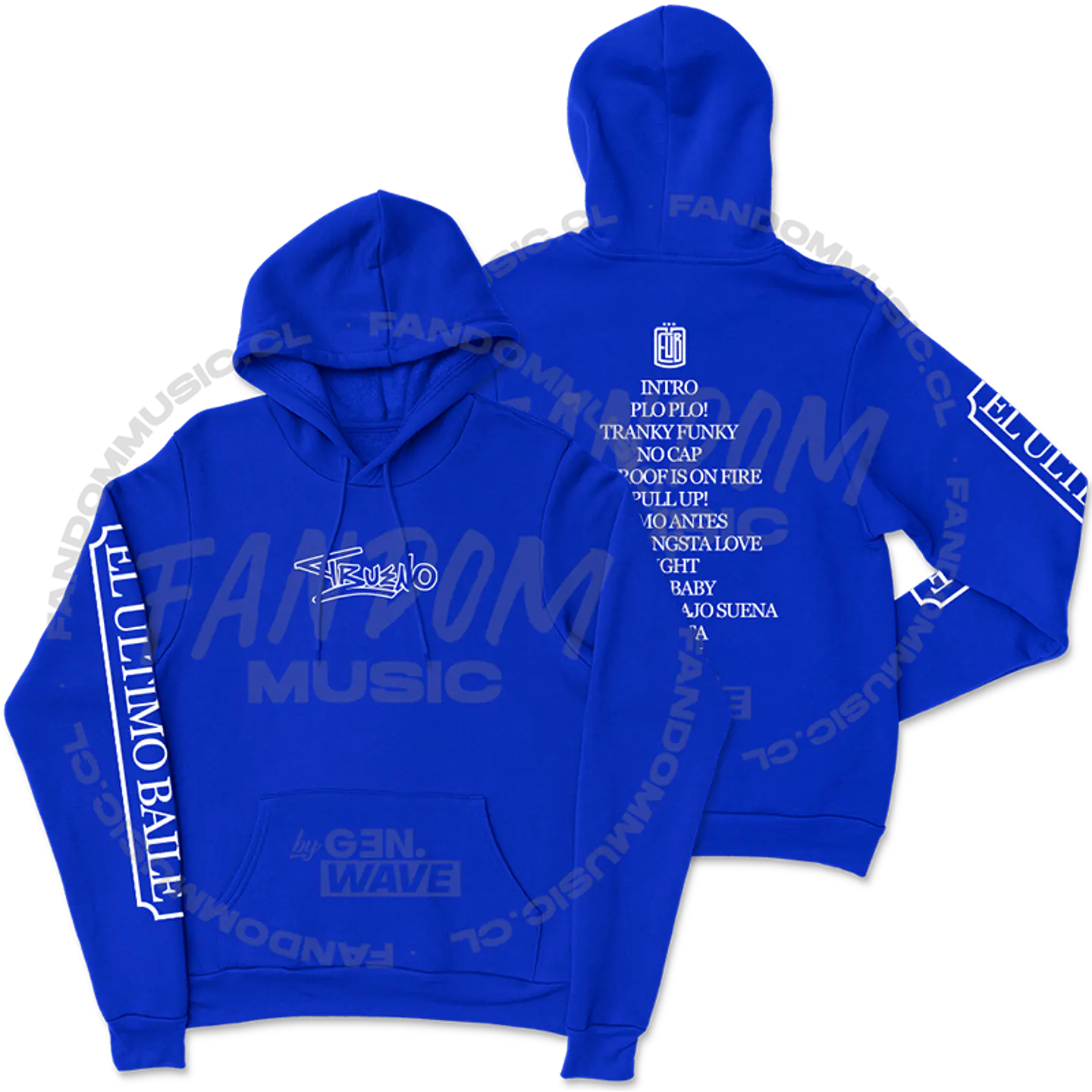 Trueno · E.U.B Tracklist Hoodie 2