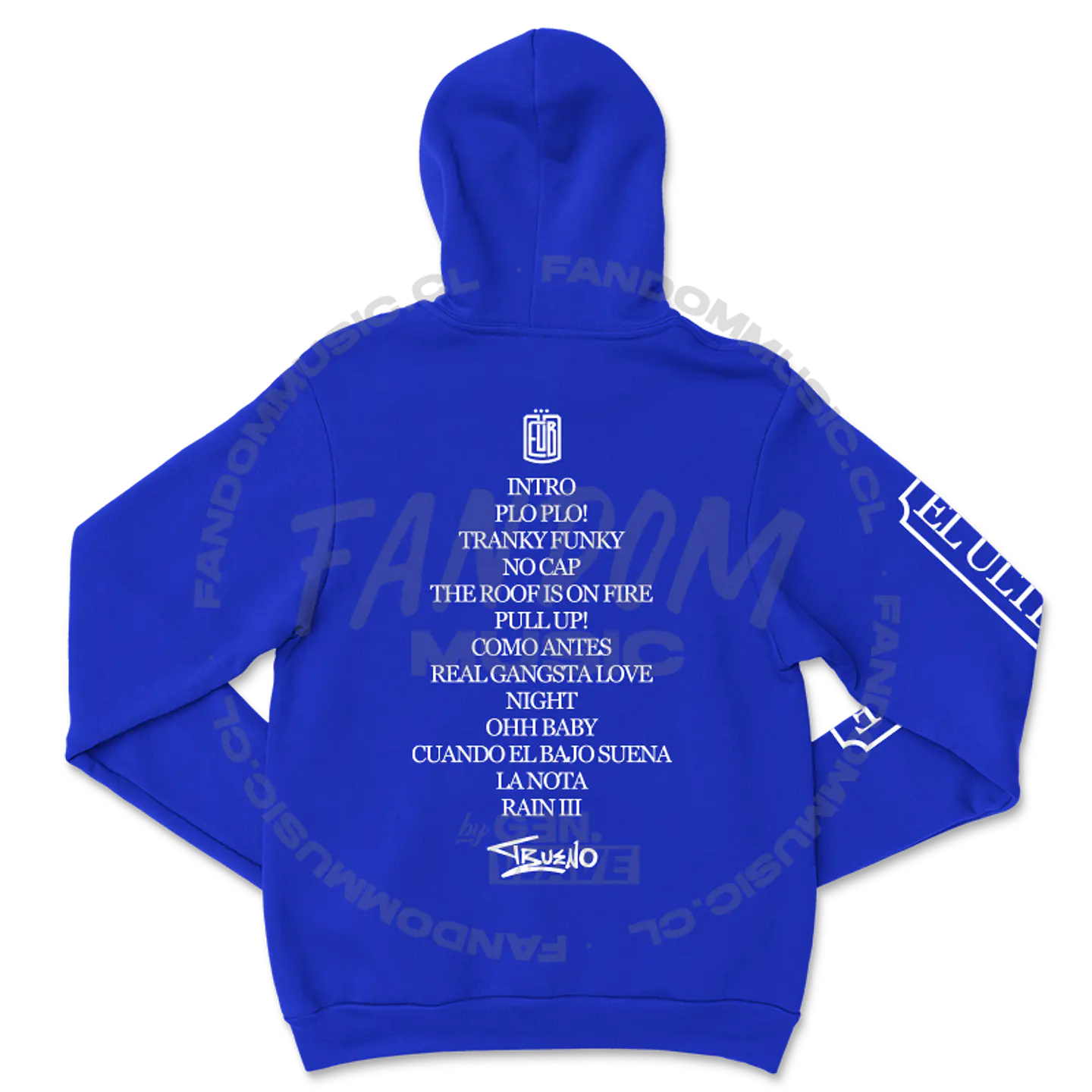 Trueno · E.U.B Tracklist Hoodie 7