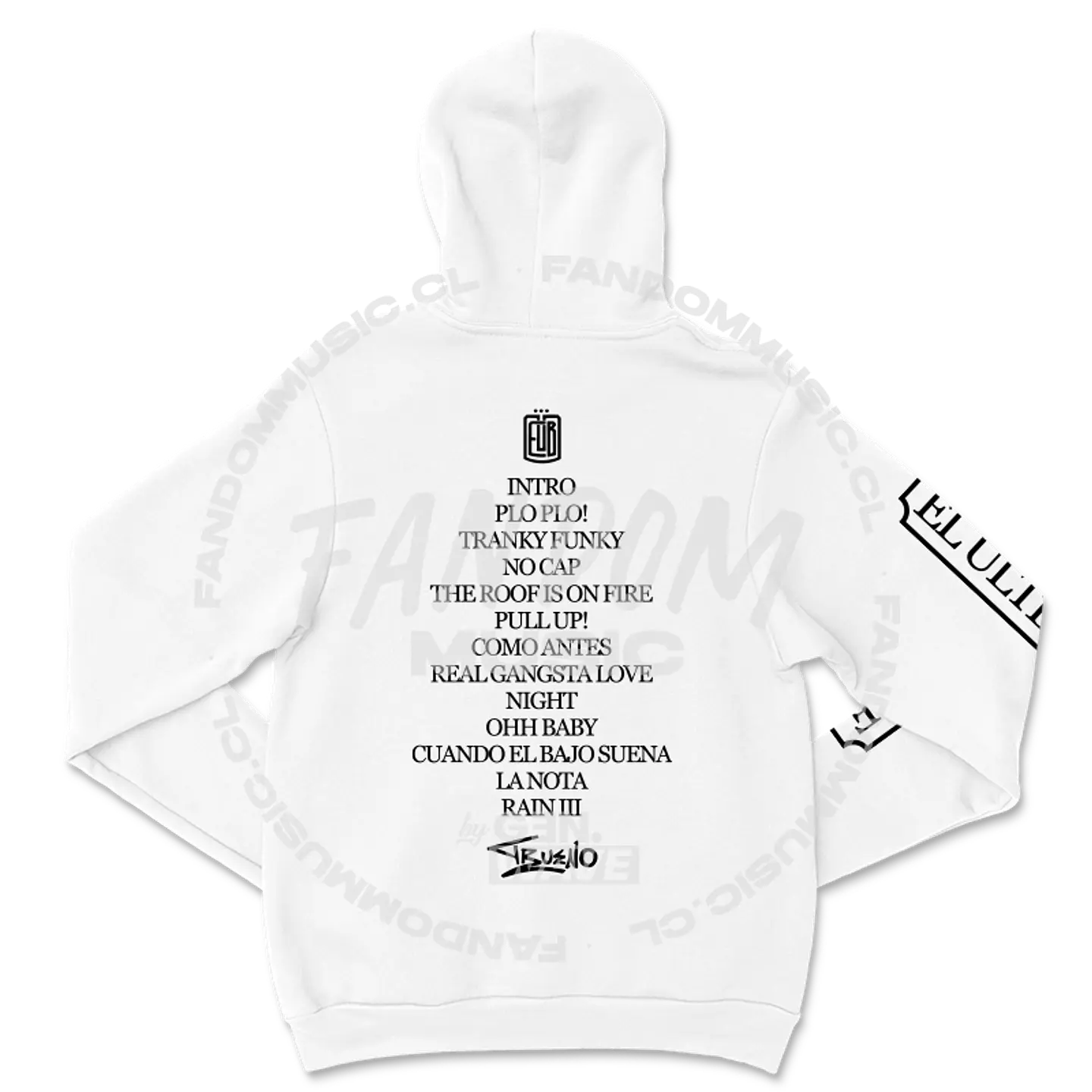 Trueno · E.U.B Tracklist Hoodie 9