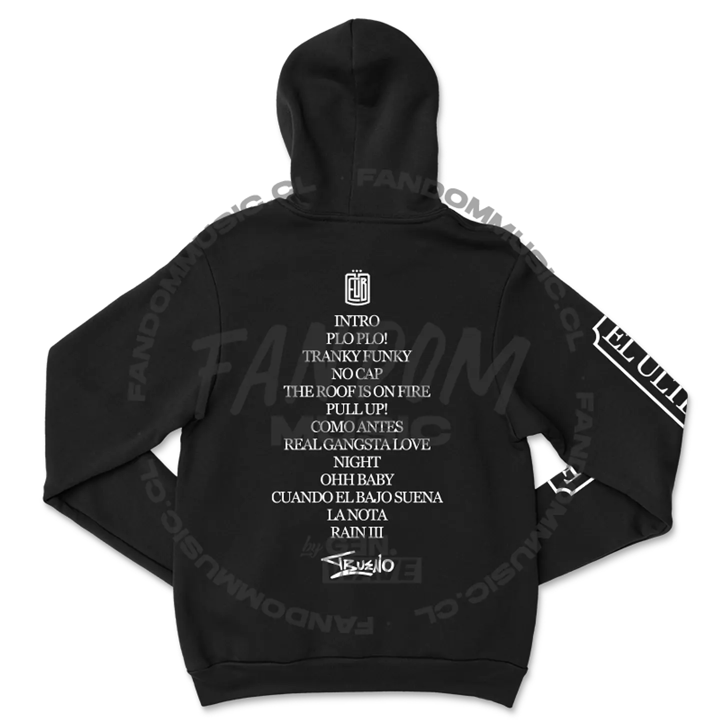 Trueno · E.U.B Tracklist Hoodie 5