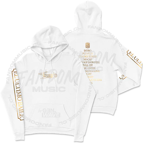 Trueno · E.U.B Tracklist Gold Hoodie
