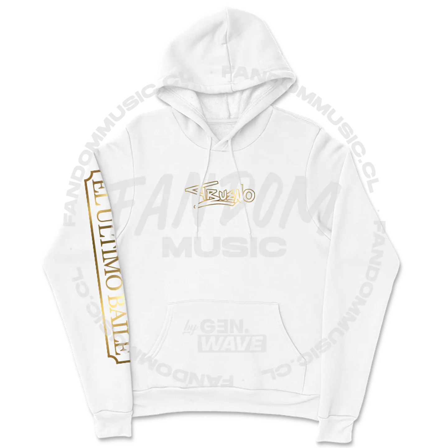 Trueno · E.U.B Tracklist Gold Hoodie 7