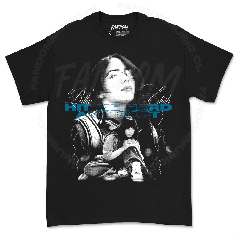 Billie Eilish - Green - Polera - l / Gris