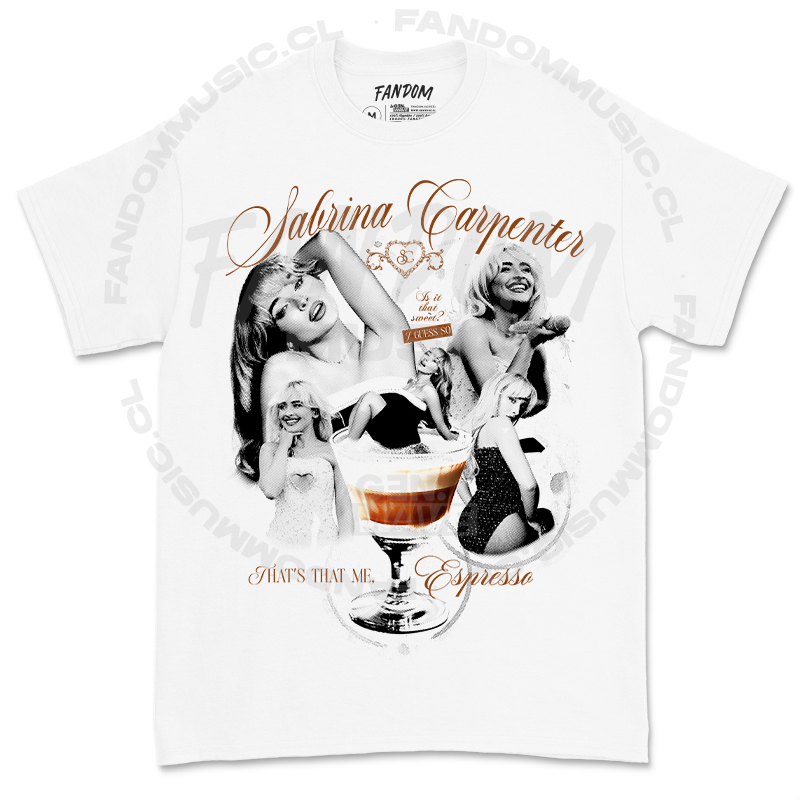 Sabrina Carpenter · Espresso Polera