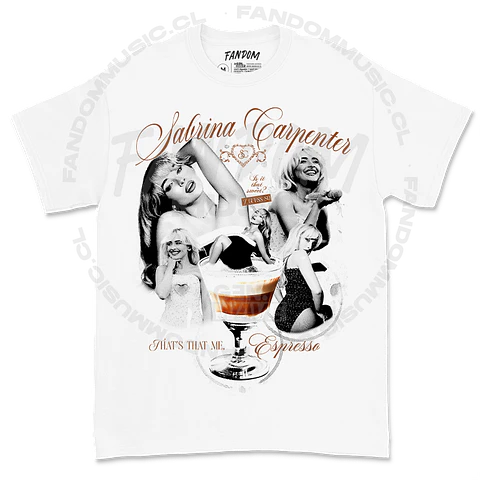 Sabrina Carpenter · Espresso Polera