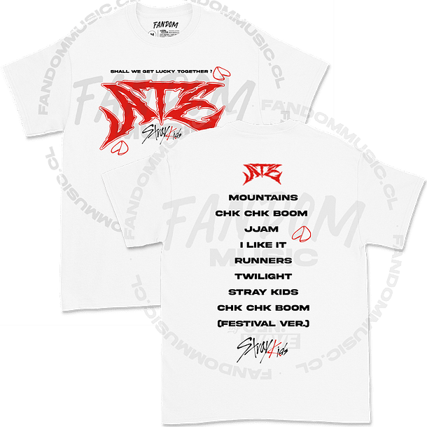 Stray Kids · ATE Tracklist Polera 3