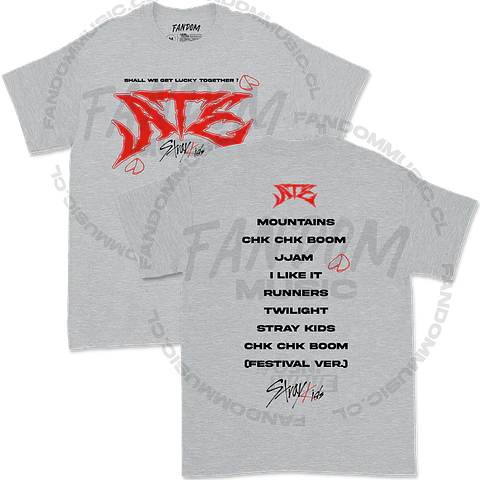 Stray Kids · ATE Tracklist Polera