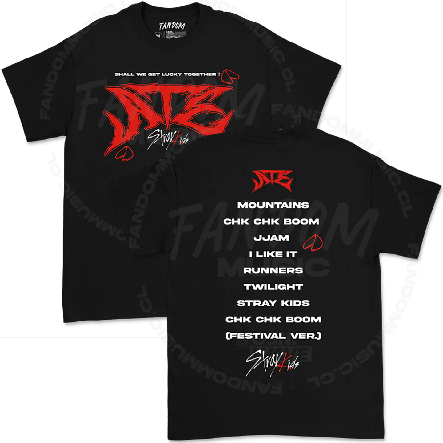 Stray Kids · ATE Tracklist Polera 2