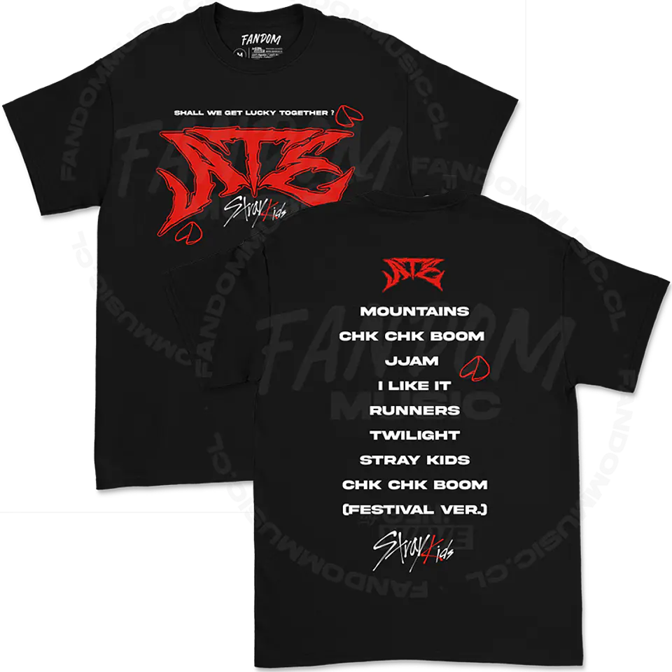 Stray Kids · ATE Tracklist Polera 2