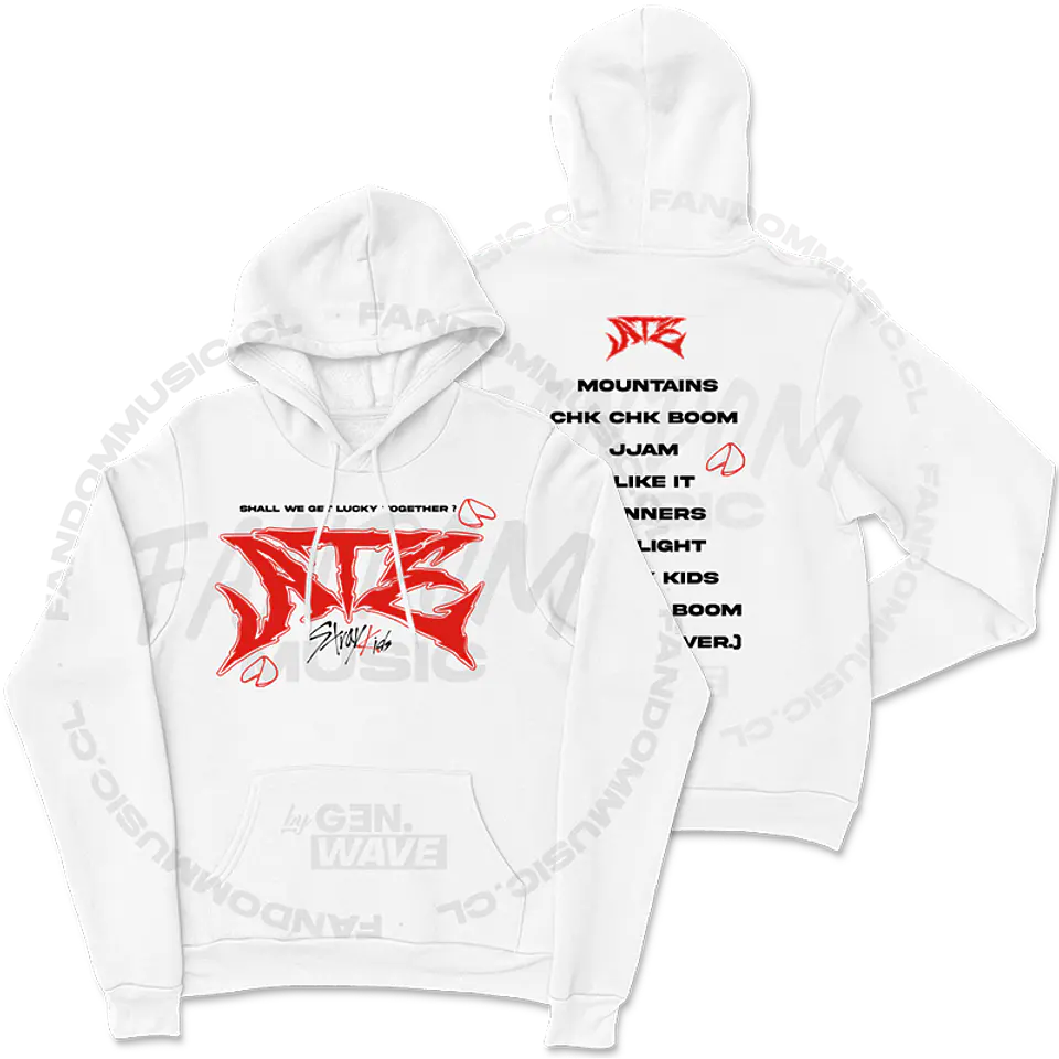 Stray Kids · ATE Tracklist Hoodie 3