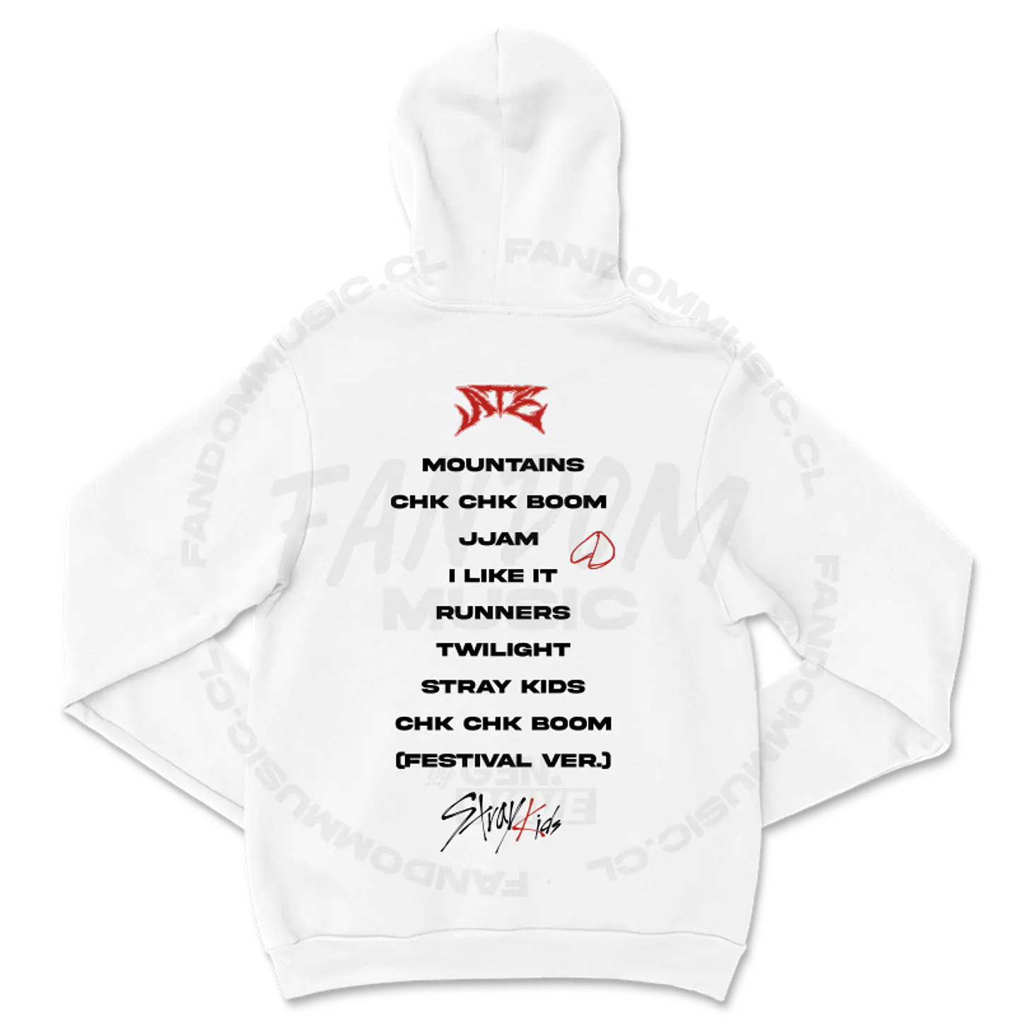 Stray Kids · ATE Tracklist Hoodie 10