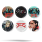 Stray Kids · Set 01 de 6 Chapitas - Miniatura 1