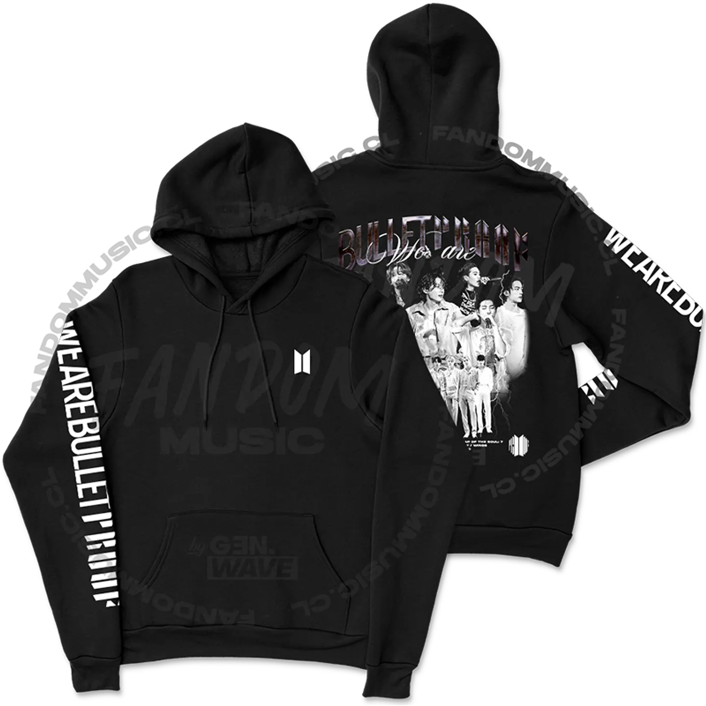 BTS · We are bullet proof Hoodie 1