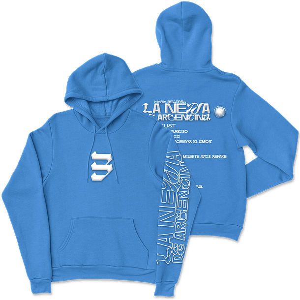 María Becerra · LNDA Setlist Hoodie - Liquidación 1