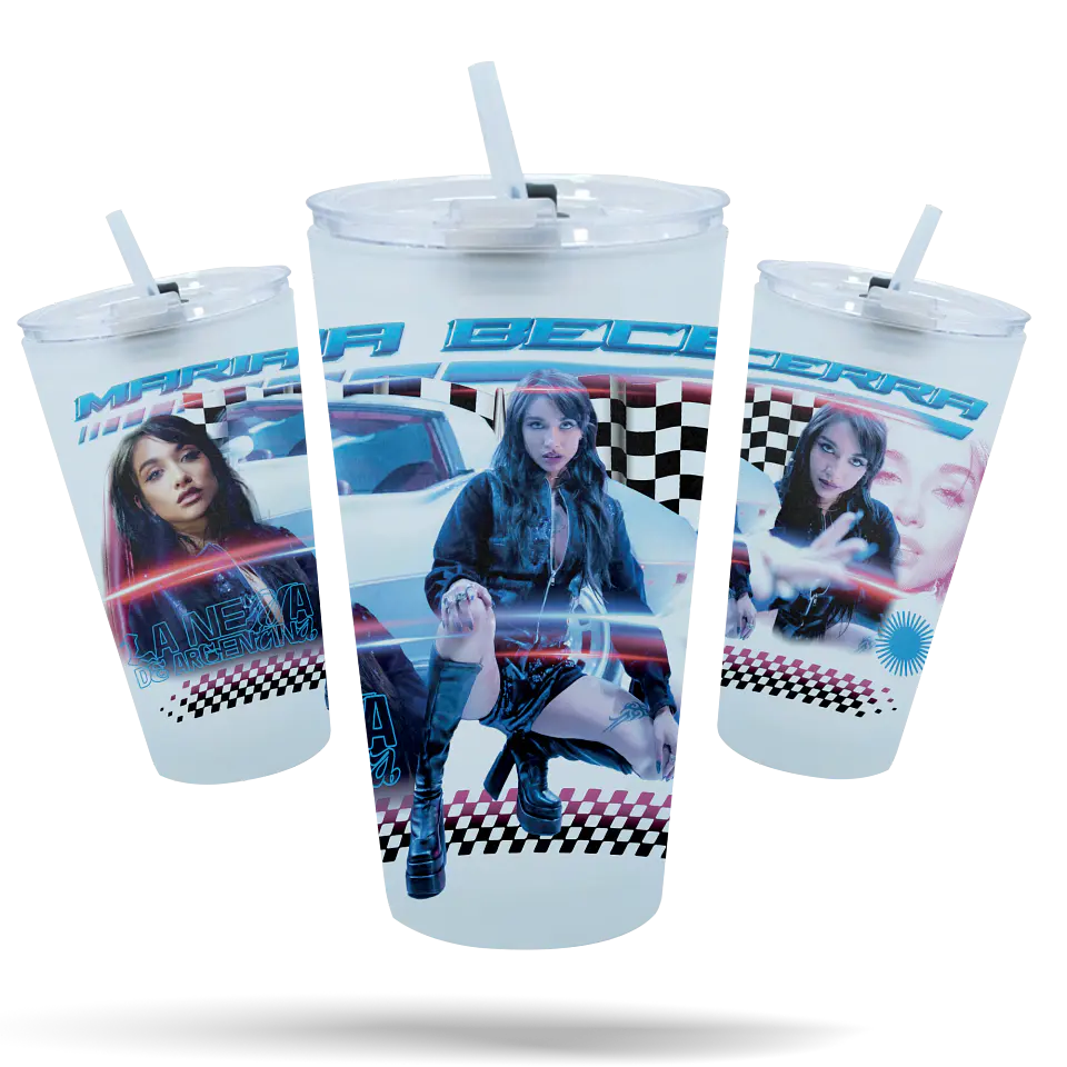 María Becerra · MB Vaso Vidrio Empavonado - Liquidación 1