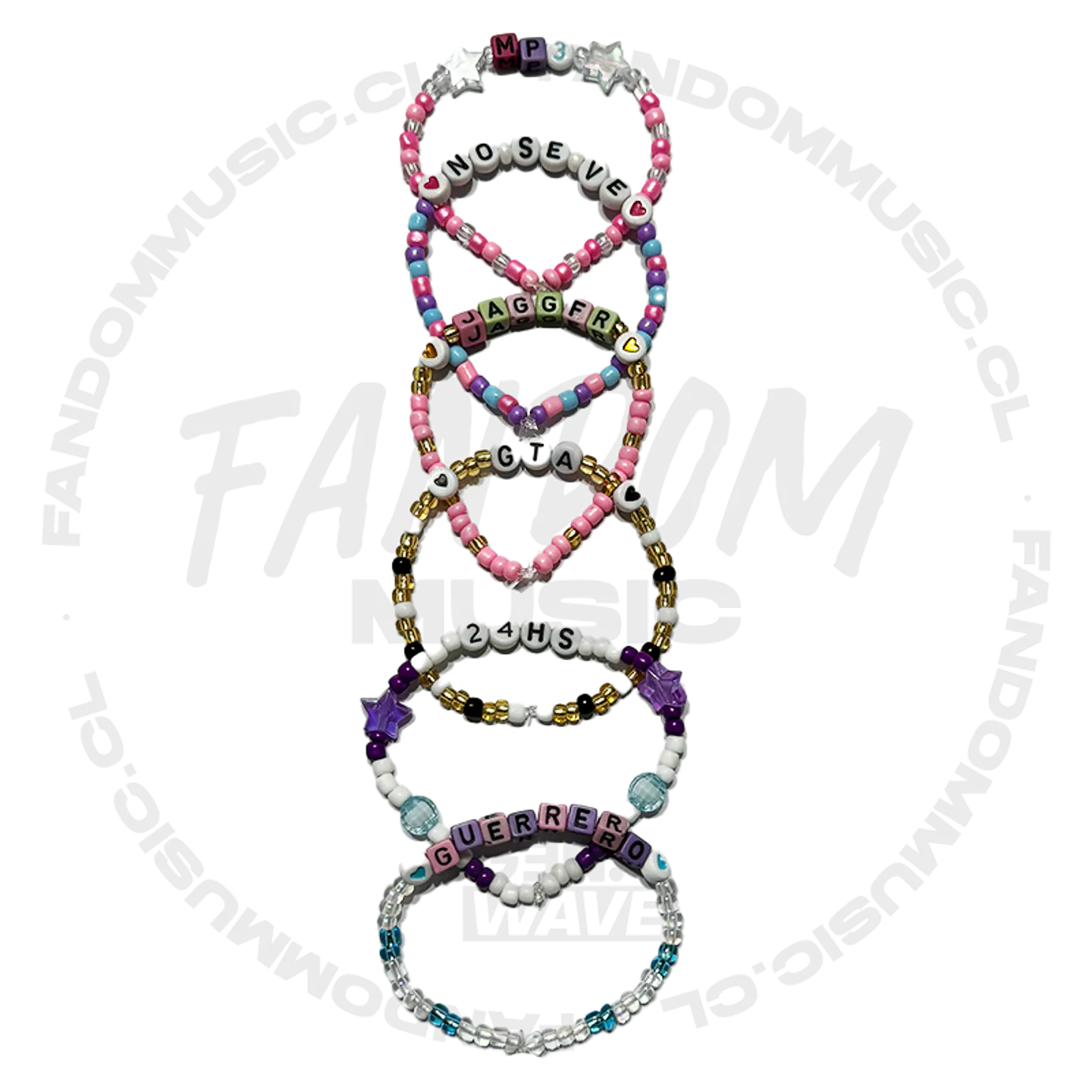 Emilia · .Mp3 Friendship Kit 01  x 5 Bracelet - Liquidación 1