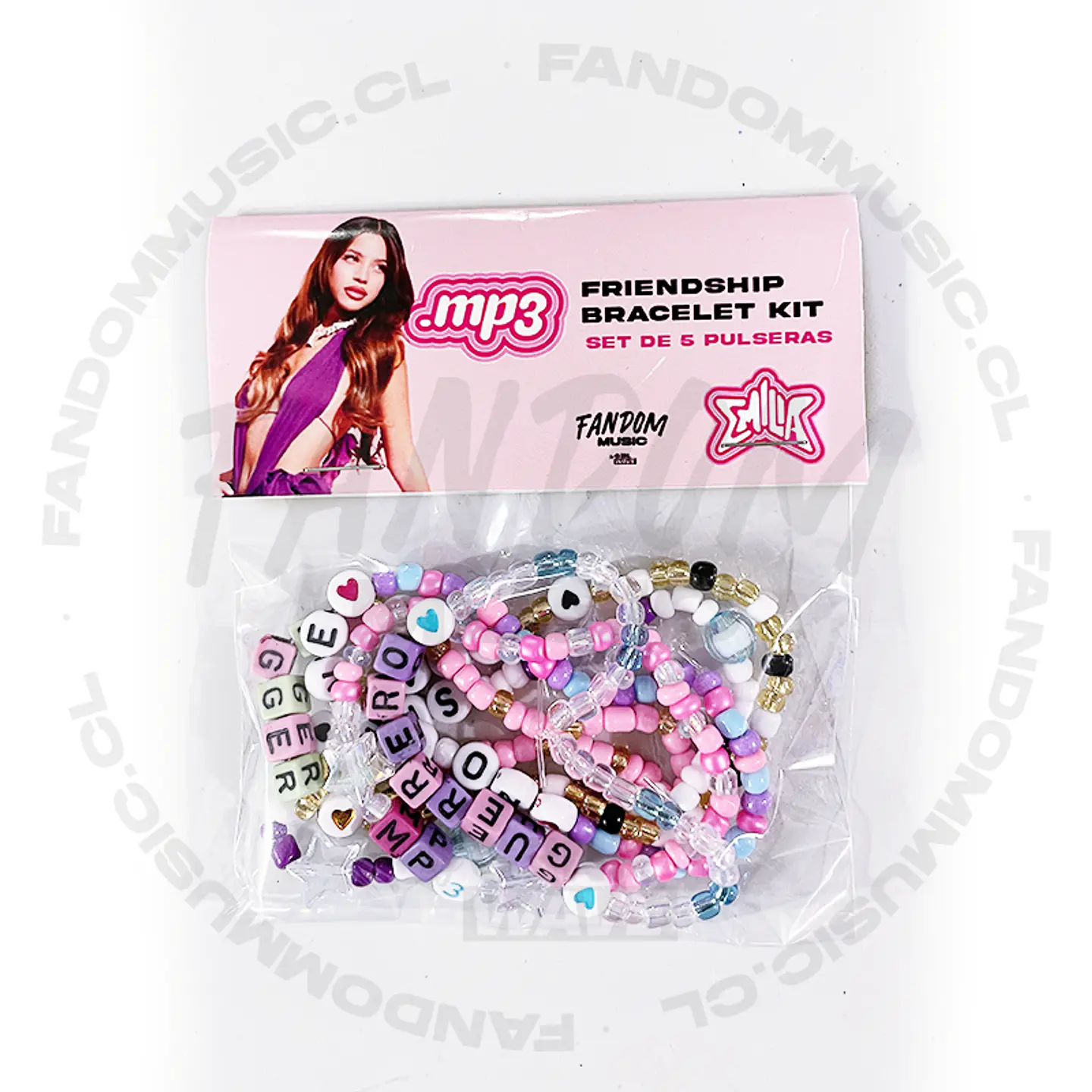 Emilia · .Mp3 Friendship Kit 01  x 5 Bracelet - Liquidación 2