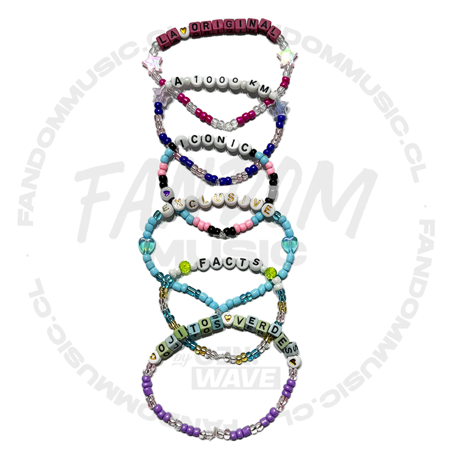 Emilia · .Mp3 Friendship Kit 02  x 5 Bracelet - Liquidación 1
