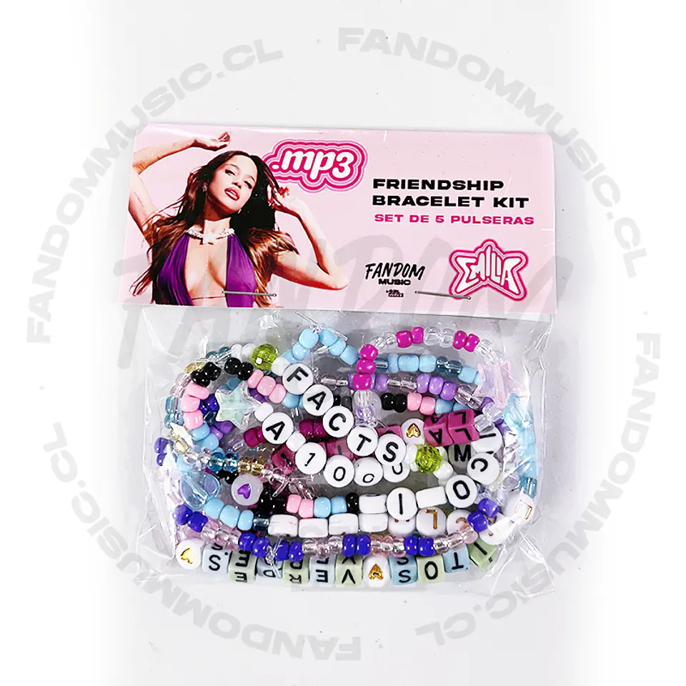 Emilia · .Mp3 Friendship Kit 02  x 5 Bracelet - Liquidación 2