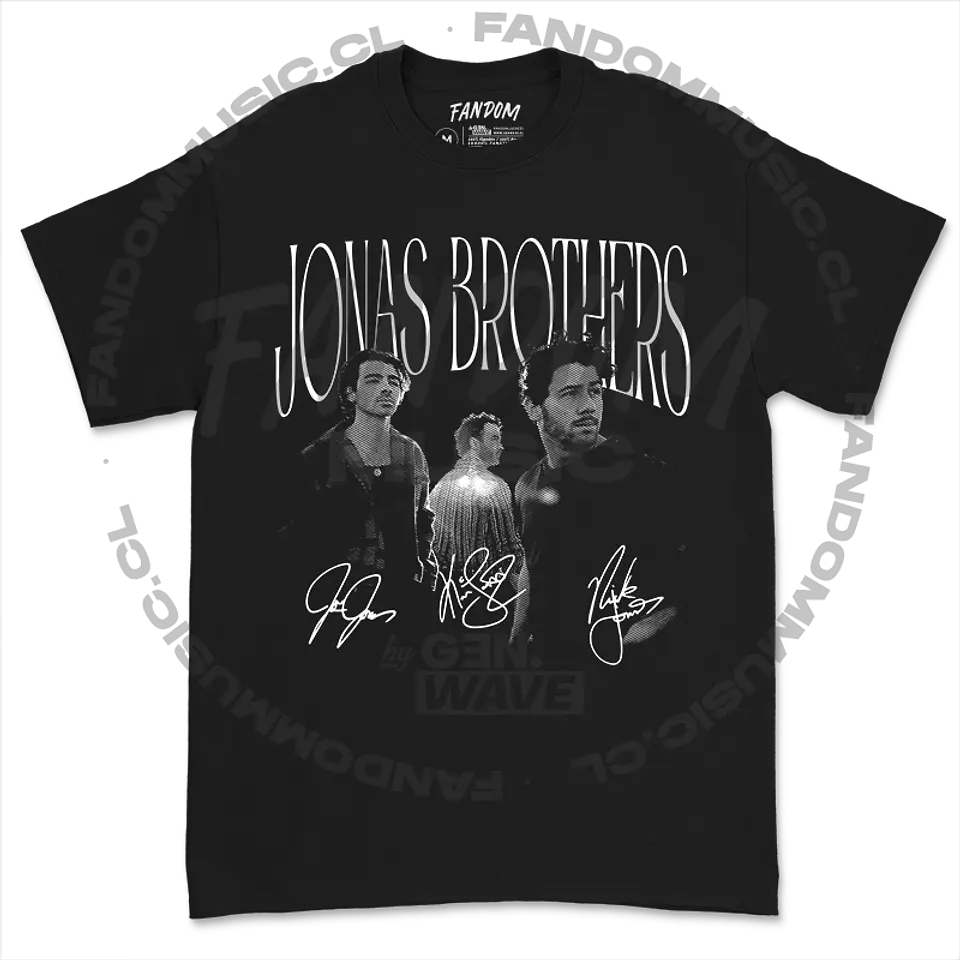 Jonas Brothers · JB Sing Negra Polera - Liquidación 1