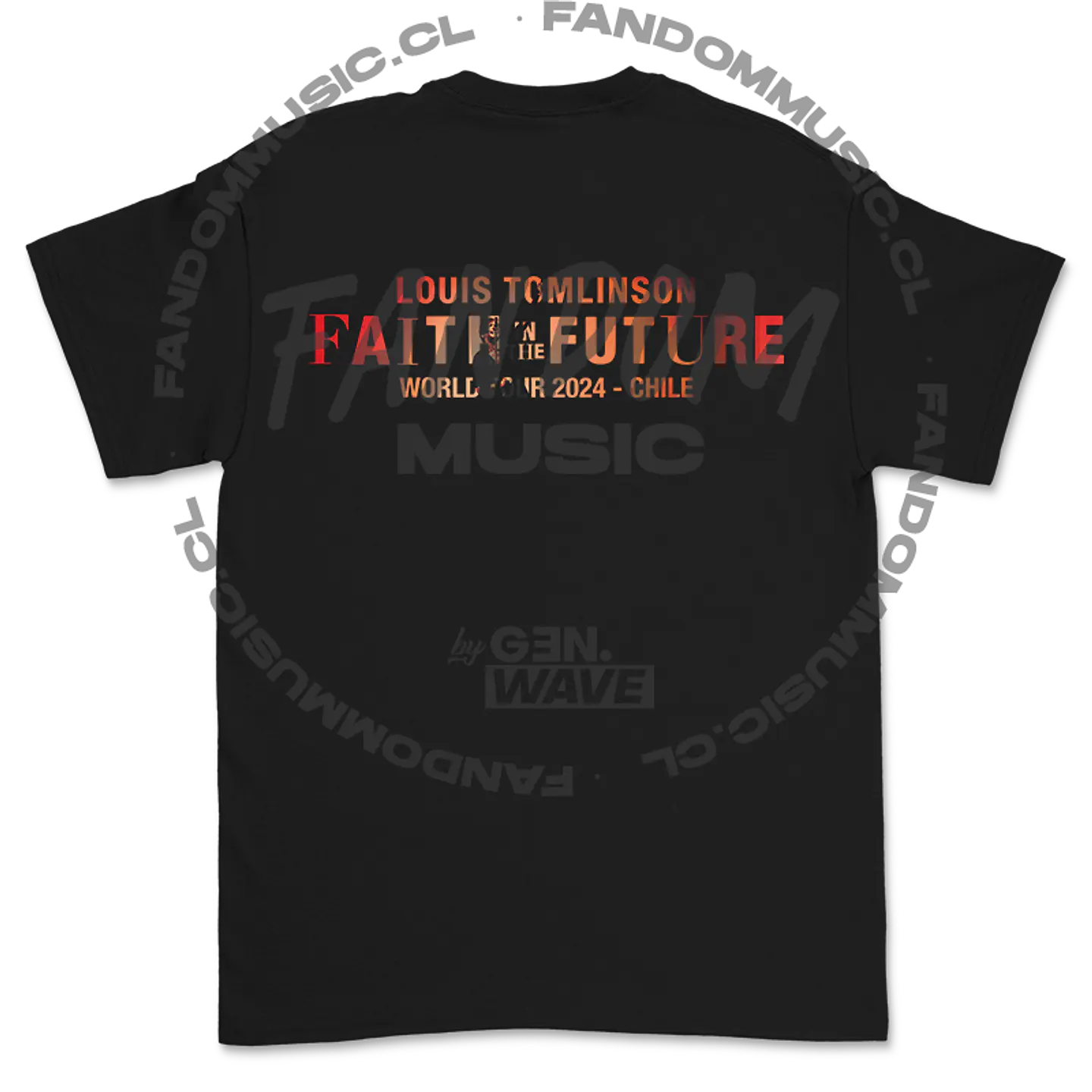 Louis Tomlinson · FIFT Tour Color Polera - Liquidación 3