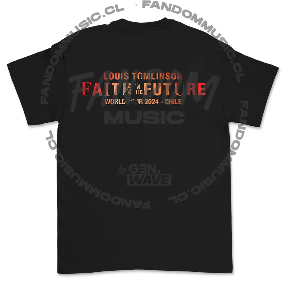 Louis Tomlinson · FIFT Tour Color Polera - Liquidación 3
