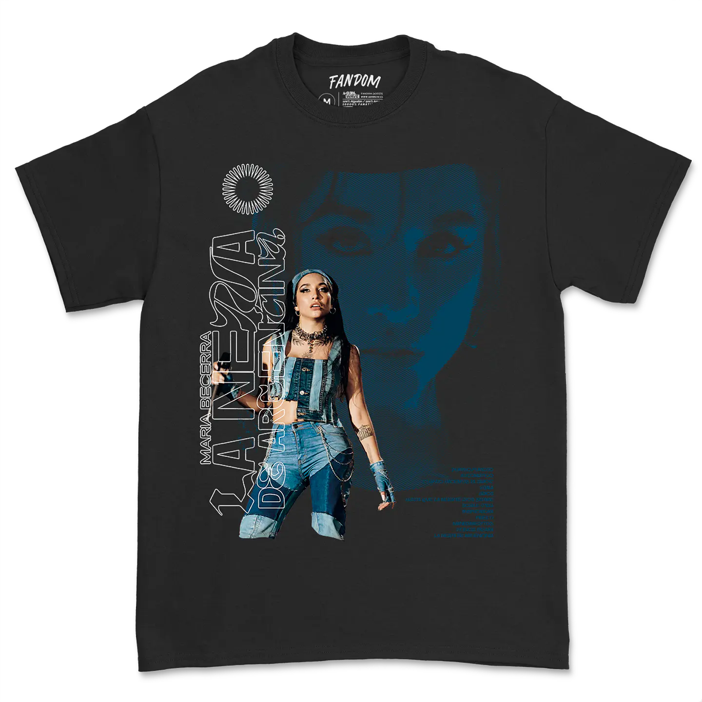 María Becerra · La nena de Argentina Face Polera - Liquidación 1