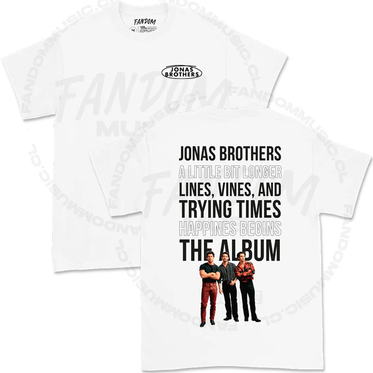 Jonas Brothers · Albums Polera - Liquidación 1