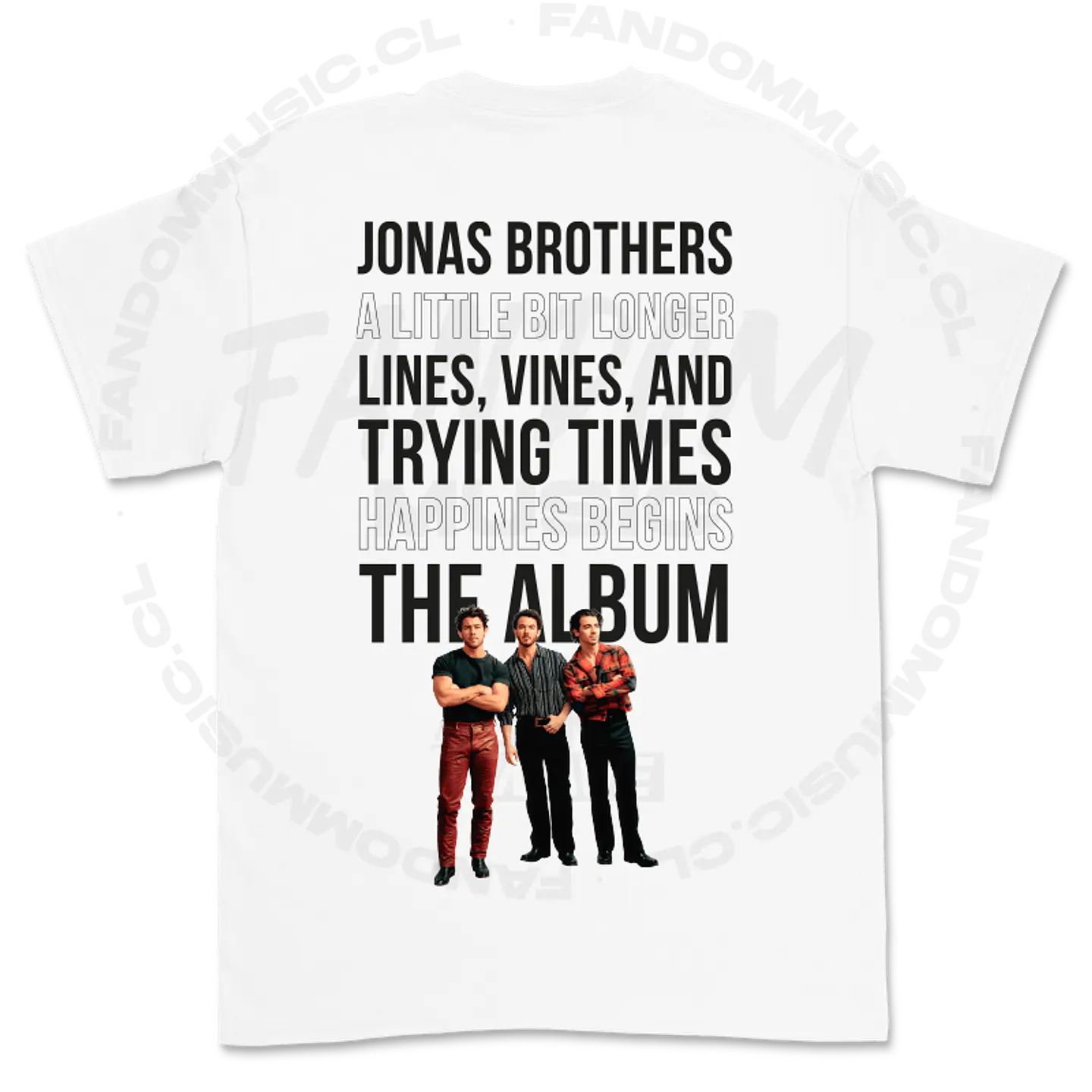 Jonas Brothers · Albums Polera - Liquidación 4