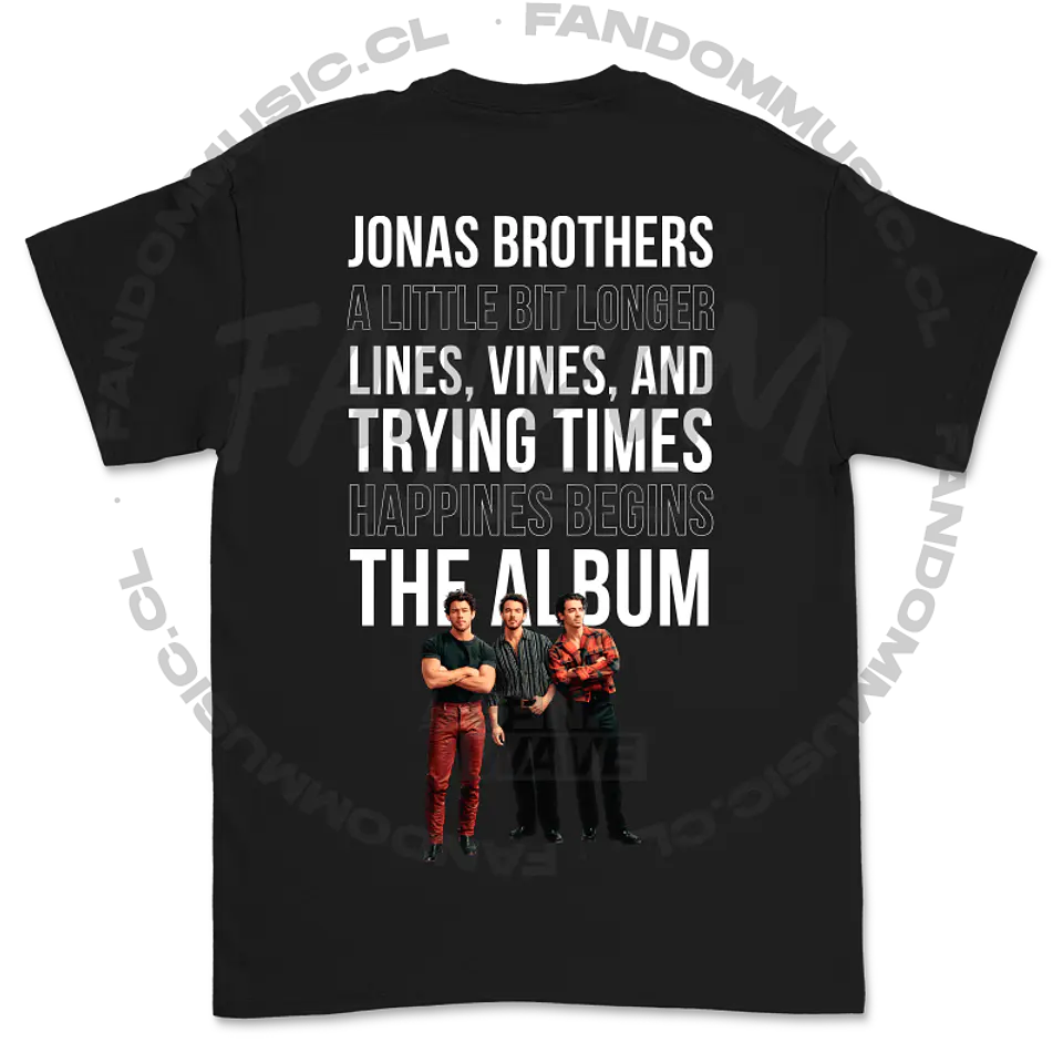 Jonas Brothers · Albums Polera - Liquidación 6