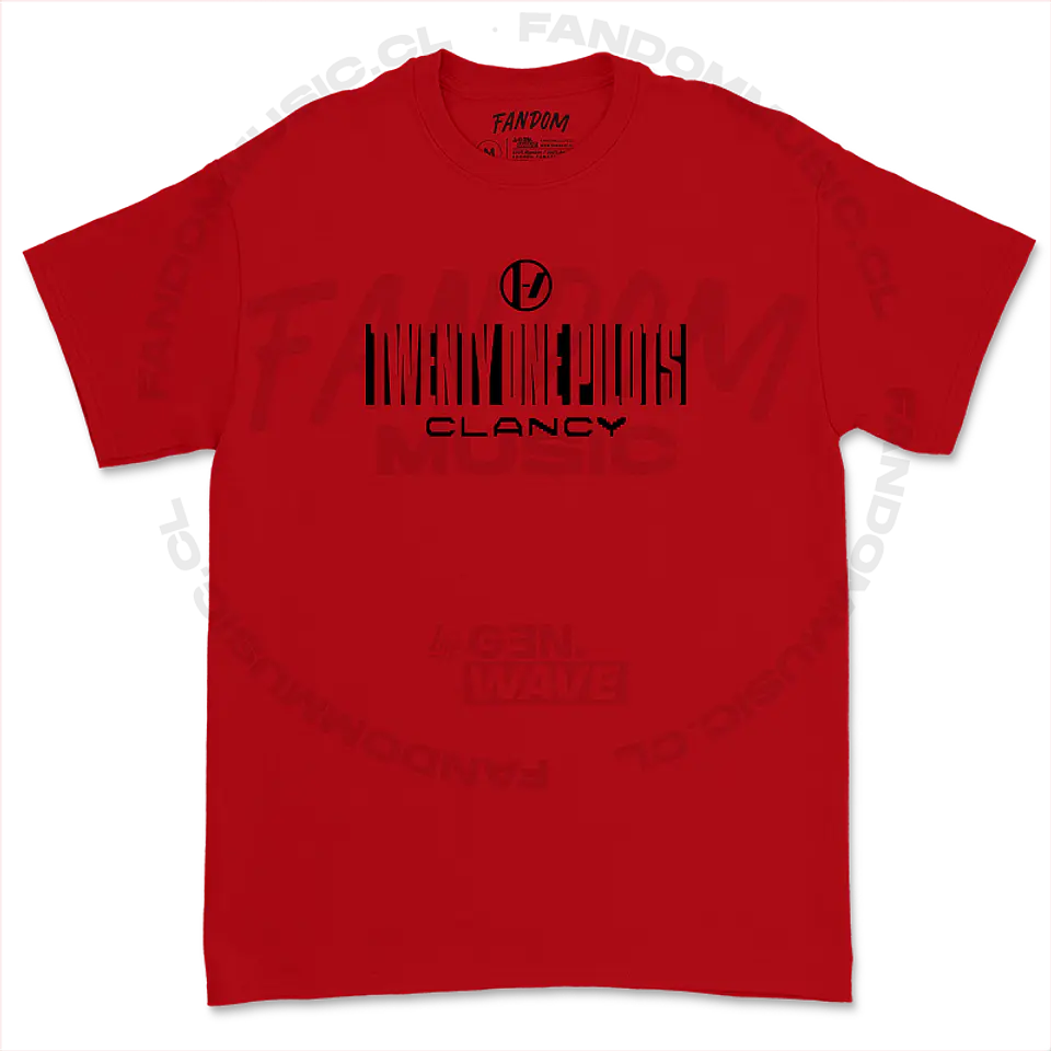 Twenty One Pilots · Tour Roja Polera 3