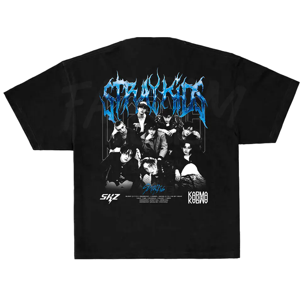 Stray Kids · Karma Polera OVERSIZE 4
