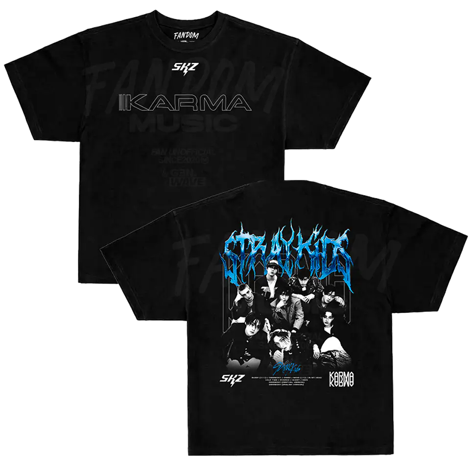 Stray Kids · Karma Polera OVERSIZE 1
