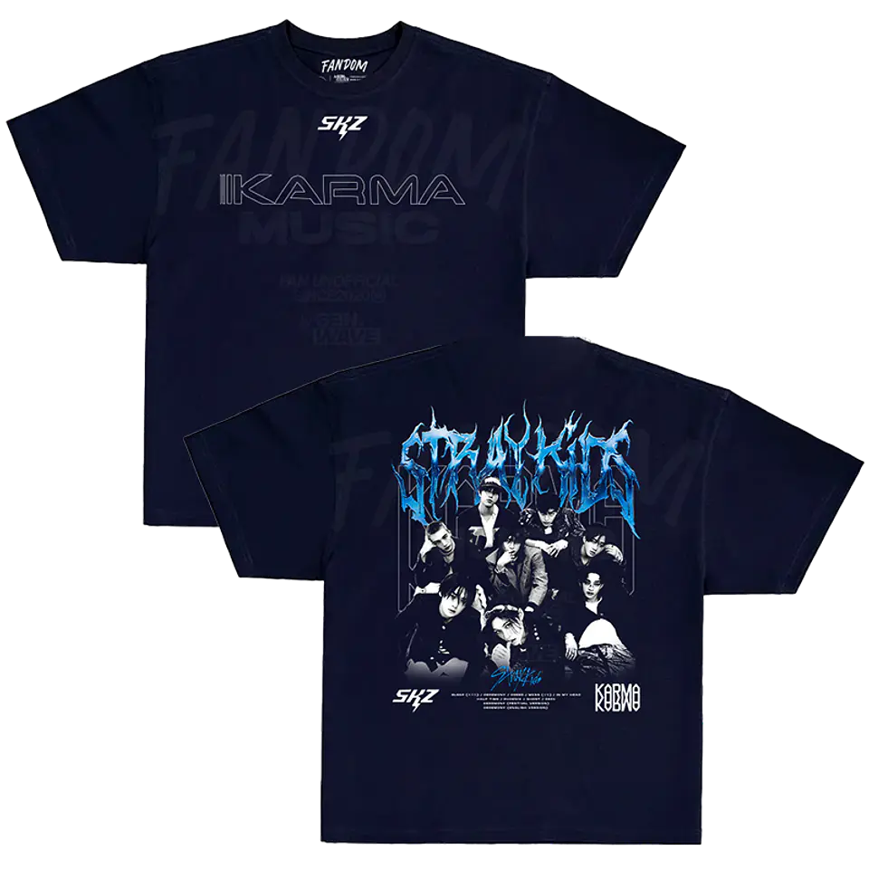 Stray Kids · Karma Polera OVERSIZE 2
