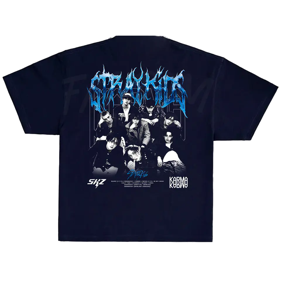 Stray Kids · Karma Polera OVERSIZE 6