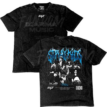 Stray Kids · Karma Polera ACID WASH
