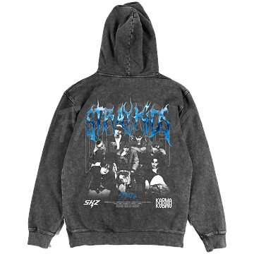 Stray Kids · Karma Hoodie ACID WASH