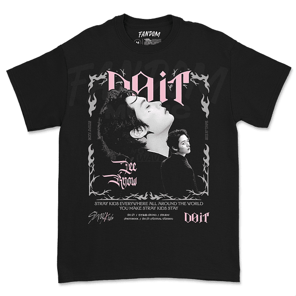 Stray Kids · Do It / Lee Know Polera 1